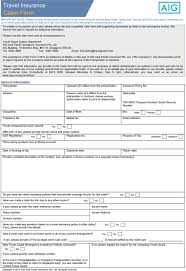 The aig travel travel guard basic plan is the most economical of the four comprehensive trip cost protection plans. Travel Insurance Claim Form Pdf Free Download