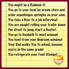U Might Be A Redneck Jokes