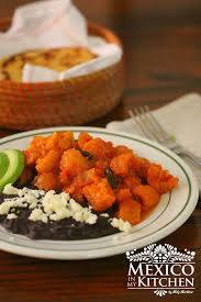 chicharron in red salsa mexico in my
