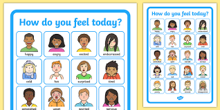 how do i feel today emotions chart teaching resource twinkl