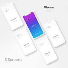 This Iphone Mockup Template Is Best For App Presentation Or Show Gaming Screen Splash Screen Home Screen To The Clients Pre In 2020 Phone Mockup Iphone Mockup Phone