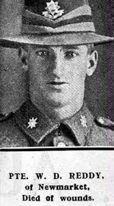 Private William David Reddy Otago Regiment, N.Z.E.F.. Died Friday 12  October 1917