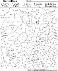 Dibujos Para Colorear Con Numeros Cerca Amb Google Butterfly Math Activities Math Coloring Worksheets 2nd Grade Math Worksheets