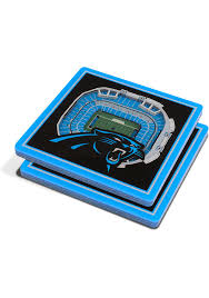 carolina panthers 3d stadium view coaster 6860432