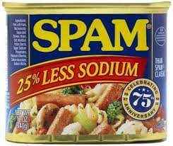 0 grams sugar per serving · 7 grams of protein with 180 calories . Amazon Com Spam 25 Less Sodium 12 Oz 8 Pack Gourmet Food Grocery Gourmet Food