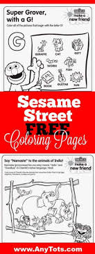 Sesame street coloring pages youtube. Free Sesame Street Printables Any Tots