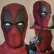 This Is Our Favourite Mask Mask V3 Ilustrastudios Screen Printed Fabric Costumereplicacave D Deadpool Co Mascaras Legais Cosplays Mascaras