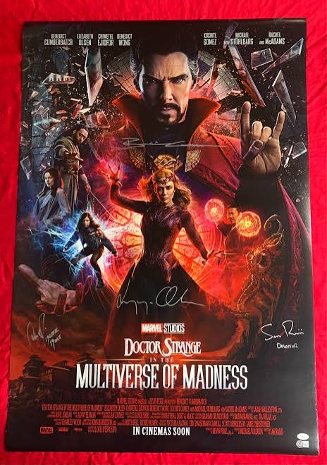 IN STOCK~Doctor Strange In The Multiverse of Madness Original Theatrical  Double Sided Poster (INTL
