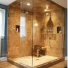 Since it is often difficult to add this kind of shower to an existing home, custom enclosures are usually reserved for new homes still being built. 1