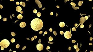 3d animation of falling gold dollar coins stacked in graph on a green screen. Gold Coins Falling Animation 1920x1080 Wallpaper Teahub Io