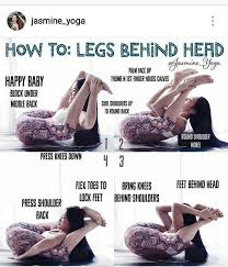 Legs Behind Head Advancedyogaposes Yoga Poses Advanced Yoga For Flexibility Yoga Poses
