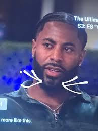 Uneven Facial Hair in Reality TV