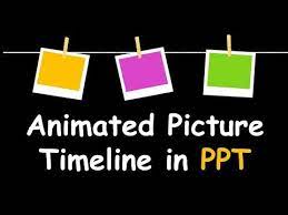 Scrolling Picture Timeline In Powerpoint Cool Animation Tutorial Timeline In Powerpoint Powerpoint Animation Creative Powerpoint