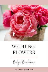Maybe you would like to learn more about one of these? Example Wedding Flower Budget Breakdowns Little Bird Bloom