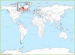 Holland location highlighted on the world map. Belgium On The World Map Annamap Com