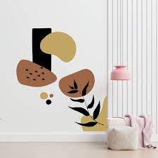 Shapes abstract wall decor stickers pattern art decals 90 pcs 3x3 ka122. Abstract Wall Decal Abstract Wall Stickers Boho Nursery Etsy Modern Nursery Decor Wall Decals Boho Nursery Decor