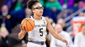 Watch: Notre Dame's Olivia Miles practices shooting before UConn game