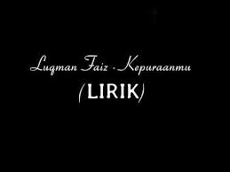 Listen to kepuraanmu by luqman faiz, 73,197 shazams, featuring on malaysian music replay apple music playlist. Luqman Faiz Kepuraanmu Lirik Chords Chordify