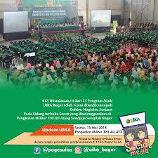 Padahal yang diterima menjadi mahasiswa hanya 5500 mahasiswa. Wisuda Universitas Ibn Khaldun Bogor Angkatan Ke 66