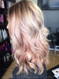 Not quite brown, not quite blonde; Blonde Hair With Rose Gold Under Layer On We Heart It
