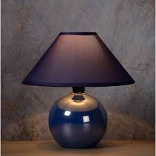 Lampe Moderne Ceramique Bleu Lucide Faro Lampe Salon Lampe De Chevet Table En Ceramique