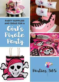 A wide variety of pirate theme decorations options. Girl S Pink Pirate Birthday Party Supplies And Ideas Parties365