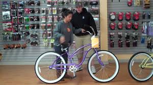 Beachbikes Com Finding The Right Size Beach Cruiser Bike For A Women