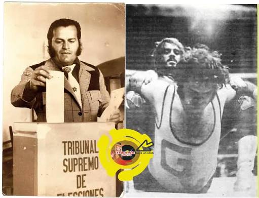 LA LUCHA DEL AÑO ## El gran G.W. Villalobos vs Martin Karadagian 📷 **A** finales del año 73 La trupé de Titanes en el Ring vino a Costa Rica con Martin Karadagian