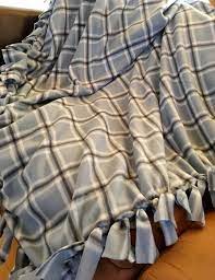 Continue tying the pieces of fleece together until you have worked your way all around the blanket. Tied Fleece Blanket Tutorial Pattern Princess