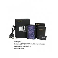 Known for their iconic drag series vaping mods, voopoo delivers incredibly accurate chipsets that delivers a close to perfect vaping experience. Voopoo Drag Box Mod