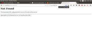 Lamp The Requested Url Phpmyadmin Was Not Found On This Server Ask Ubuntu