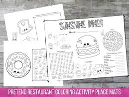 Word scramble word finder is a tool used to help players succeed at the multiplayer game word click here to play word scramble. Restaurant Place Mat Coloring Pretend Play Diner Activity Play Diner Birthday Party Games For Kids Placemats