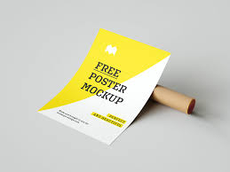 Free Poster Mockup On Behance Poster Mockup Free Poster Mockup Free Mockup