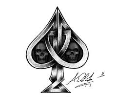 Ace Of Spades Card Black And White 403 Forbidden Ace Of Spades Tattoo Spade Tattoo Ace Of Spades