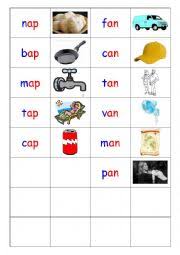 The english language includes some of the most eloquent and beautiful words in the world. Phonics 3 Letter Words Cvc Dominoes Ap An Esl Worksheet By Matthew Elsp
