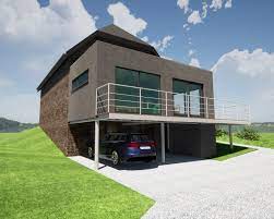 En ajustant la hauteur des poteaux, la terrasse sur pilotis s'adapte à tous les terrains, et notamment aux terrains en pente. Extension Sur Pilotis Explications Avantages Et Prix