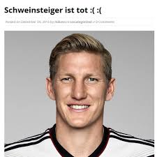 8,862,630 likes · 51,264 talking about this. Bose Falschmeldung Wirbel Um Artikel Schweinsteiger Ist Tot
