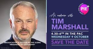 PIE+ An audience with Tim Marshall Tickets, Wed, Oct 9, 2024 at 4:30 PM