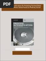 Instant Download (Ebook) Process Intensification: By Rotating Packed Beds  by Mirko Skiborowski & Andrzej Górak ISBN 9783110724905, 3110724901 PDF All  Chapters