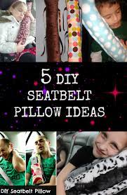 Diy seat belt pillow is for long journey to comfort yourself anyhow. 5 Diy Seatbelt Pillow Ideas Seat Belt Pillow Diy Sewing Travel Pillow Diy