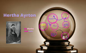 Who was hertha marks ayrton? Hertha Ayrton By Alysha Van Buuren