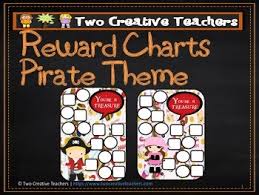 Reward Chart Sticker Chart Pirate Theme 2