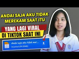 Maybe you would like to learn more about one of these? Viral Video Tiktok Andai Saja Aku Tidak Merekam Saat Itu Bedava Indir Viral Video Tiktok Andai Saja Aku Tidak Merekam Saat Itu Sarkilarini Indir