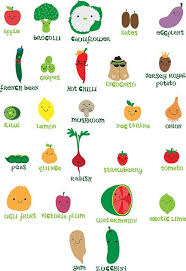 Veggie Fruit Alphabet Fruits Drawing Drawing For Kids Kids Veggies