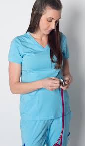 Light Blue Stealth Scrubs Benefit Medical Apparel Medical Outfit Benefit Medical