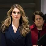 Hope Hicks refused tell House