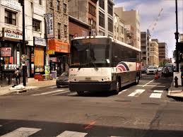 Njt Mci D4500ct At 10th Arch In Phila Arch Street View Views