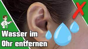 Wasser Im Ohr Entfernen Die 5 Besten Tipps Youtube