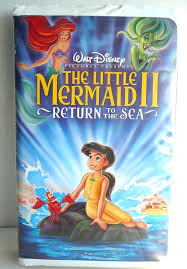 Disney Cartoon Clamshell Vhs Little Mermaid Return To Sea Rare Animation Video The Little Mermaid Ii Walt Disney Movies Disney Movies Anywhere