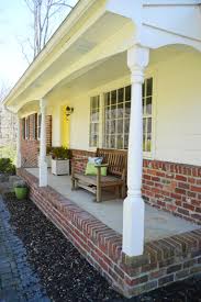 It includes porch designs for front porch additions, covered. Removing Scalloped Porch Trim Fixing The Columns Young House Love